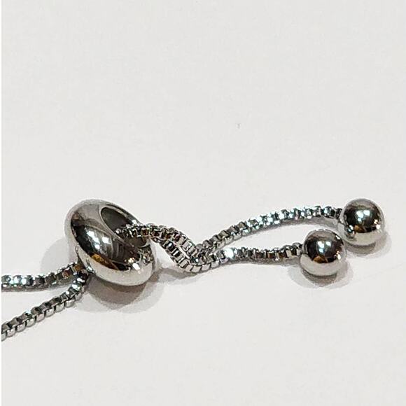 Heart Slider‎ Bracelet made with Swarovski Crystals - Picture 8 of 10